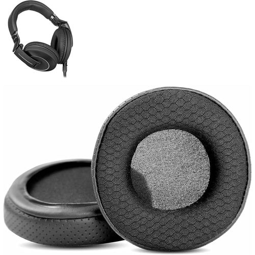 KAL-Oreillettes Durables Et Respirantes De Remplacement Compatible Avec Les Casques Pioneer Hdj-00Mk2 Hdj-0S Hdj-0 Hdj-00 Hdj-0K Coussinets D'Oreilles (Cuir Perfor)