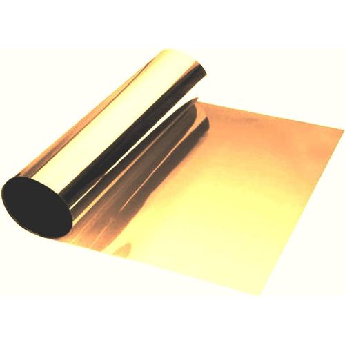 Kal-Pare Soleil, Bande De Film Solaire De 150x20 Cm  Poser Sur Pare-Brise, Couleur Bronze D'opacit Dgrade Sur Base Transparente Non-Rflchissante Et Sans Mtallisation