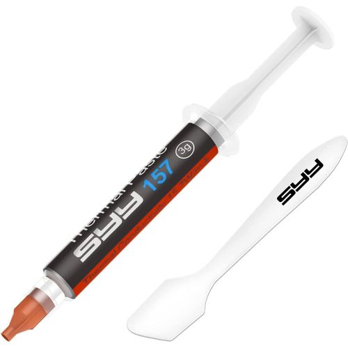 KAL-Pate Thermique,3G Pate Thermique Processeur, Pate Thermique Avec Toolkit Nouvelle Mise  Niveau Facile  Appliquer Pate Thermique  Base De Carbone, Pate Thermique Pour Gpu/Cpu/Vga/Ic/Led