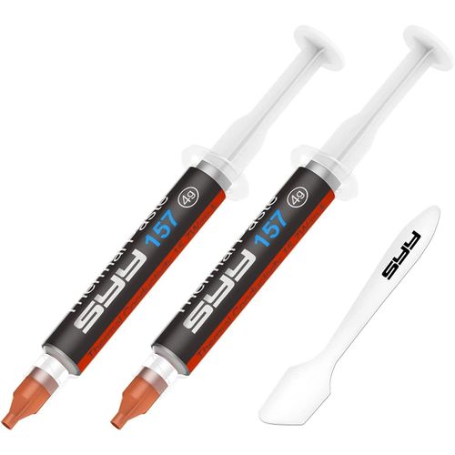 KAL-Pate Thermique,8G Pate Thermique Processeur, Pate Thermique Avec Toolkit Nouvelle Mise  Niveau Facile  Appliquer Pate Thermique  Base De Carbone, Pate Thermique Pour Gpu/Cpu/Vga/Ic/Led