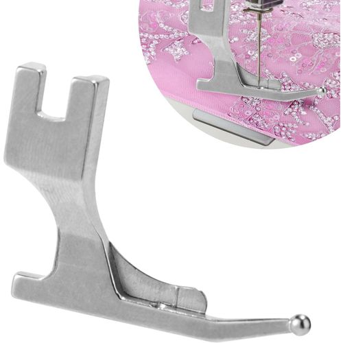 Kal-Pied Biche, Anti Roulement En Acier Argent Robe De Marie Pied Biche Avec Perles Accessoire Pour Machine  Coudre Compatible Pour Juki La Plupart Des Machines Point Nou  Aiguille Unique