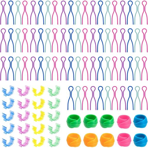 Kal-Pince  Bobine De Fil Porte Amis Canette Clip De Couture Colors Support Hugger De Bobine L'organisation Accessoires De Couture 3 Modles Pour Machine  Coudre (100pcs)