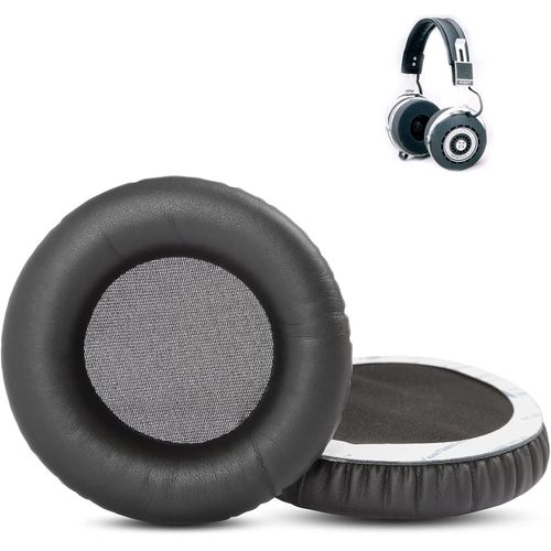 KAL-Prime Remplacement De Coussinets Compatibles Avec Les couteurs Koss Hv1, Hv1A, Hv/1, Hv/1A, Hv 1A Coussinets D'Oreilles (Cuir Protin/Mousse  Mmoire)