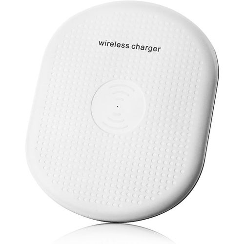 Kal-Qi Chargeur Sans Fil Station De Recharge Pad Chargeur  Induction Pour Iphone X /8/8plus Samsung Galaxy S8/S8 Plus/S7/S7 Edge/S6 Edge/Note 8/Note S6 Blanc Taille Unique