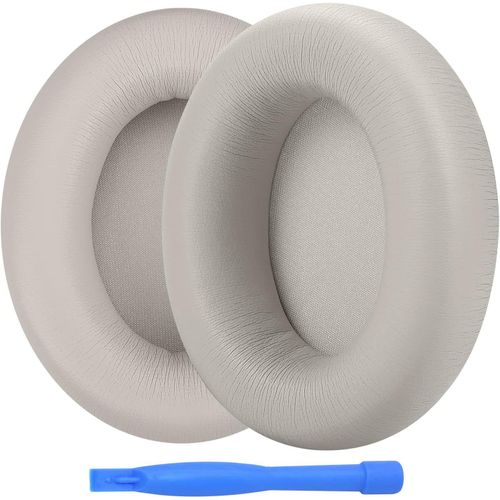 KAL-Remplacement Coussinets D'Oreille Pour Beats Studio Pro Wireless Noise Cancelling Casque Memory Foam Et Protein Pu Coussinet Casque \U2013 Coussinets De Rechange \U2013 Gris
