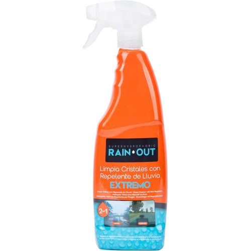 Kal-Rpulsif Extrme Contre La Pluie + Nettoyant Pour Vitres 2en1 750 Ml. Visibilit Et Scurit De Conduite. Concentration Absolue, Blanc