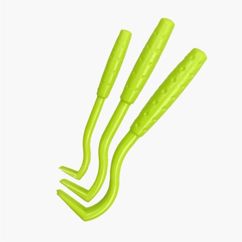 Kal-Set Of 3 Tick Removers: Choose The Most Suitable Hook Size According To The Size Of The Tick - This Set Includes Small, Medium, And Large Tick Hooks (Verte)