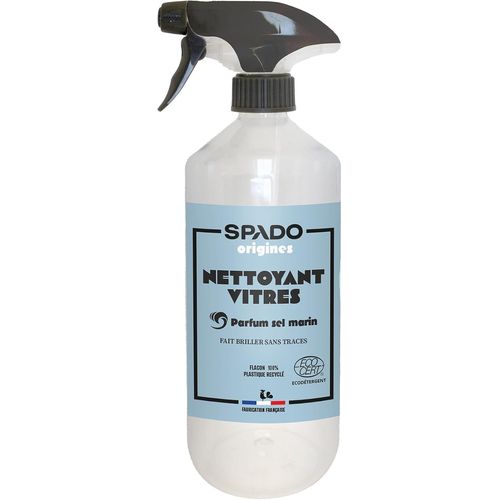 Kal-Spado Origines -Nettoyant Vitres -100% Naturel -Fomule Glifie -Netttoie Et Fait Briller -Au Vinaigre Blanc Et  L'alcool De Betterave -Fabrication Franaise -750ml (Lot De 2)