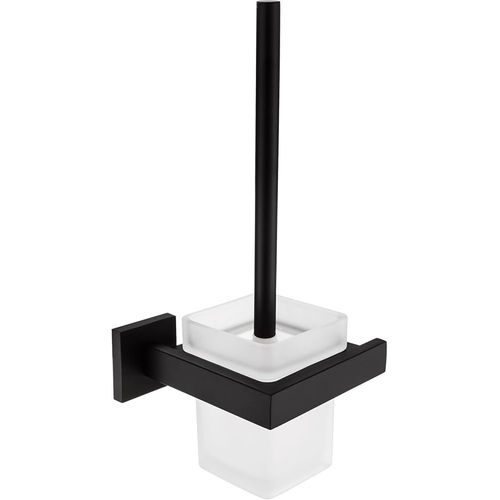 Kal-Support De Brosse Wc Avec La Couleur D`Argent En 304 Acier Inoxydable Porte Brosse Wc Basic En Surface Polie Design Moderne Et Simple Accessoires Ncessaires Pour Salle De Bain Toilette Wc