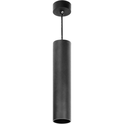 Kal-Suspension Luminaire Max 35w Et 7w Pour Led Ip20 Rond Aluminium Source Lumineuse Remplaable Gu10 (Source Lumineuse Non Incluse) Cble 1,35 M (Noir)