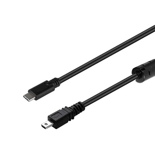 Kal-Type C Vers Mini Cble Usb 8pin, Transmission De Donnes Cble De Chargement Avec Usb-C Stecker Uc-E6 Uc-E16 Uc-E17 Pour Nikon Coolpix/Dslr Appareils Photo Pour Pc, Smartphone, Macbook