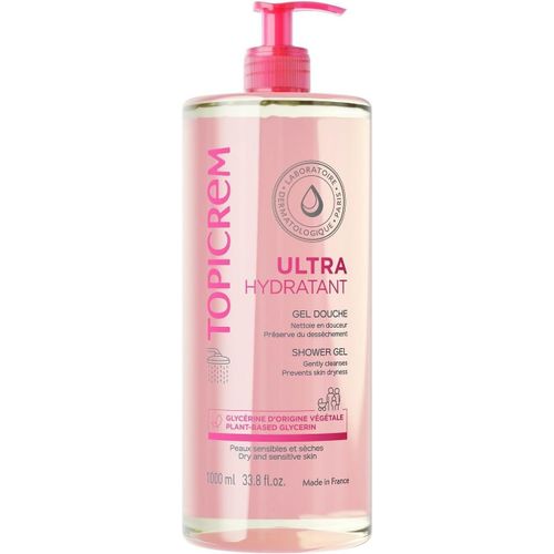 Kal-- Ultra Hydratant Gel Douche - Nettoie En Douceur, Protge Et Hydrate La Peau - Sans Savon, Texture Onctueuse, Odeur Dlicate, Peaux Sensibles Et Sches, Fabrication Franaise - 1000 Ml