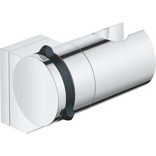Kal-Vitalio Universal Support Mural Pour Douchette, Orientable, A Coller Avec Quickglue Ou  Visser, Chrom, 26183001