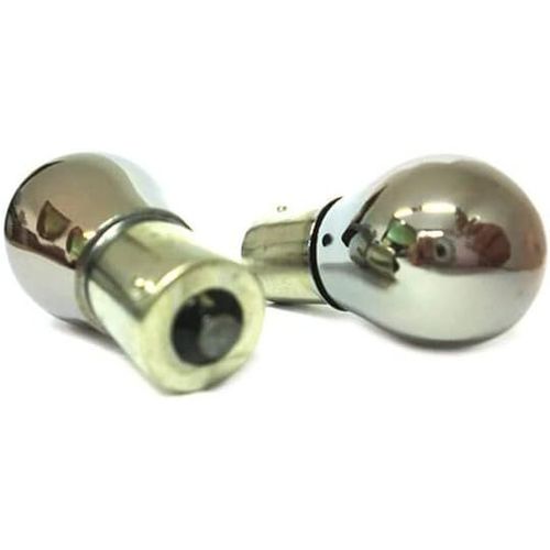 Kalanka-2 Pices D'ampoules Halognes 12v Pour Voiture (Py21w Bau15s 12v21w Orange Invisible Chrom)