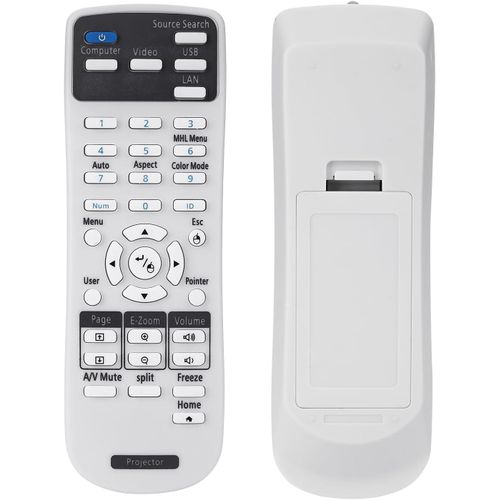 KALANKA-217358900 Tlcommande pour Epson EB-685W EB-685Wi EB-670 EB-675Wi EB-675W EB-695Wi EB-680Wi EB-680 EB-685WT EB-700U EB-710Ui EH-LS100 EB-685WS EB-695Wie EB-696Ui Vidoprojecteur
