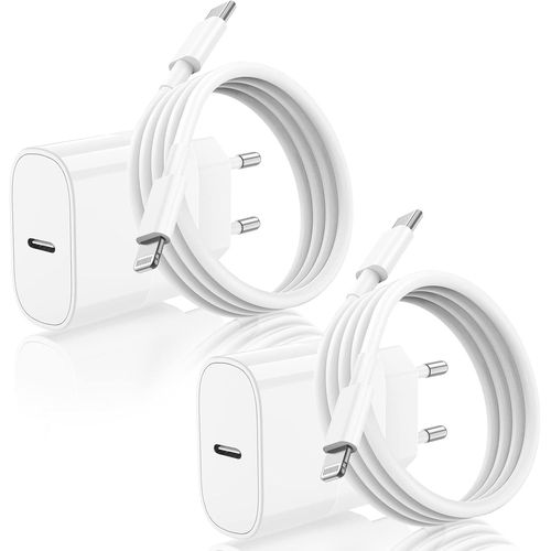 Kalanka-2pack Chargeur Rapide Iphone 14 13 12 11, Mfi Certifi 20w Usb C Chargeur Avec Lightning Cble Iphone Apple Original 2m Pour Iphone 14 13 12 11 Plus Pro Max Se Xr Xs X 8/7/6/Se/Ipad