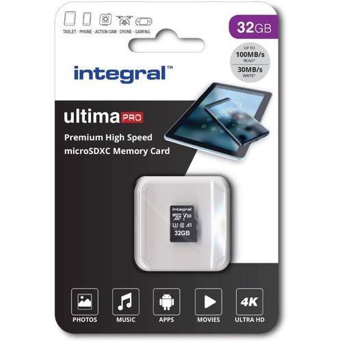 Kalanka-32gb Microsd Card Haute Vitesse Carte Mmoire Vido 4k \U2013 Jusqu' 100mb/S En Lecture Et 30mb/S En criture, Uhs-I, U3, Classe 10, A1 App Performance - Smartphones, Tablettes, Drones