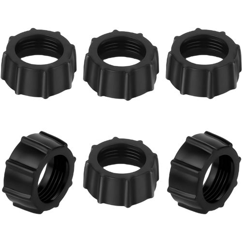 KALANKA-6pcs crou Serrage pour Pices Rechange Support Tlphone Voiture, Tte d'Adaptateur Fixe  Rotule 17mm pour Camscope DVR Chargeur sans Fil Camra GPS Tableau Bord Support Tlphone Clip