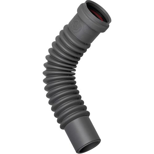Kalanka-79021011 Raccord Wc Souple Magicoude M/F D50,  Emboter (Push-Fit) Pour vacuation, Gris