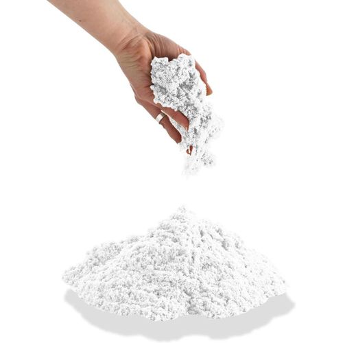 KALANKA-950g Recharge Sable Magique Enfants Sable Cintique Enfants 3 4 5 Ans Color Sable Sensoriel Enfants Jouet Cratif Enfant Ides Cadeau Bb Fille Blanc