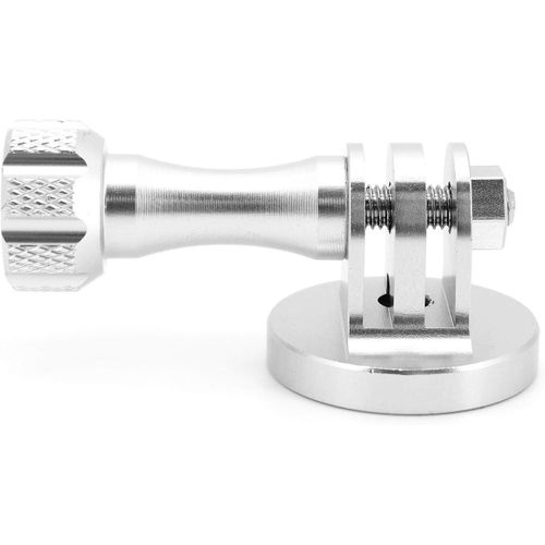 KALANKA-Adaptateur de trpied en Aluminium CNC avec Longue vis en mtal pour camras d'action Go-Pro Hero Series/Xiaoyi/OSMO etc. Adaptateur de tte de Conversion pour Perche  Selfie (Argent)