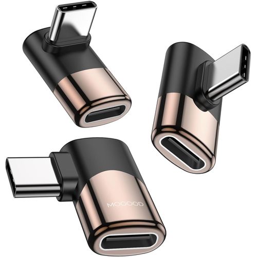 KALANKA-Adaptateur USB C 90 degrs C mle vers C Femelle USB C Extender Convertisseur Type C  Angle Droit Adaptateur USB vers USBC pour Steam Deck Switch Notebook Tablet and Mobile Phone Accessories