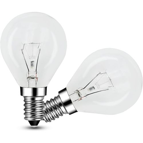 KALANKA-Ampoule de Four E14 Dimmable, G45 Globe Ampoule Four 300 Degr Rsistante, 400LM, 45MM x 76MM, E14 Lampe pour Fours, Micro-ondes, Lampes  Lave, Blanc Chaud 2700K, Lot de 2