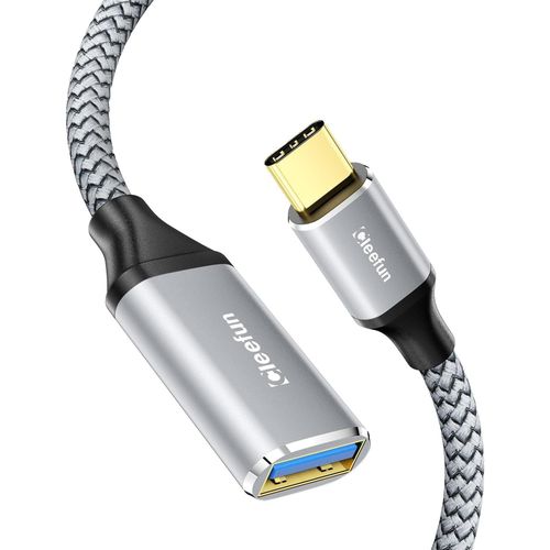 KALANKA-Cable Adaptateur USB C vers USB A 1M, USB 3.0 5Gbps Cable OTG USB C, Type C Mle vers USB A Femelle pour iPhone 15 Plus 15 Pro Max, Galaxy S24 S23 S22, MacBook Pro/Air, iPad Pro