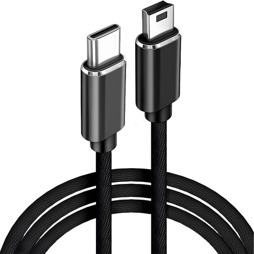 KALANKA-Cble mini USB vers USB C, USB C vers mini USB de 0.9 m, mini USB vers type C, compatible avec appareil photo numrique, lecteur MP3, manette PS3, XPS, Chromebook et autres appareils Mini B