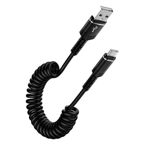 KALANKA-Cble spiral USB C - 0,4 m