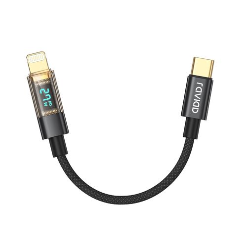 KALANKA-Cble USB C vers Lightning Court 15CM [Certifi MFi] Cble USB C iPhone Chargeur Rapide Power Delivery Fil Lightning USBC pour iPhone 14 13 12 11 Pro Max Mini XR XS X 8 7 Plus 6s 6 SE - Noir