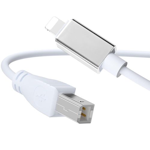 Kalanka-Cble Usb Type-B Vers Midi 1,5m Avec Connectique Otg - Compatible Iphone/Ipad/Android Pour Clavier Midi, Interface Audio & Microphone Usb | Plug & Play