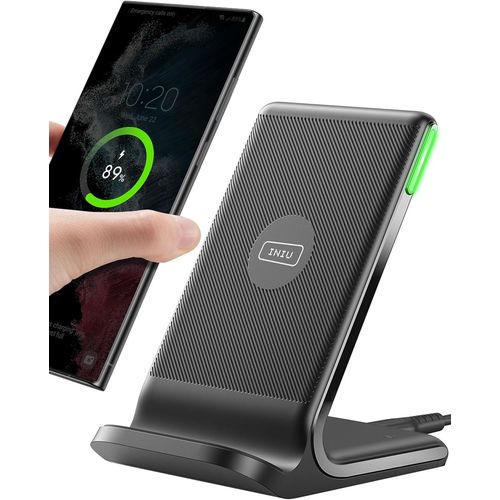 Kalanka-Chargeur Induction 15w, Chargeur Sans Fil Certifi Qi  Charge Rapide, Wireless Charger Accessoire Bureau Pour Iphone 16 Pro Max 15 Plus 14 13 12 11 Xr Xs X, Samsung, Xiaomi, Google Pixel, Et