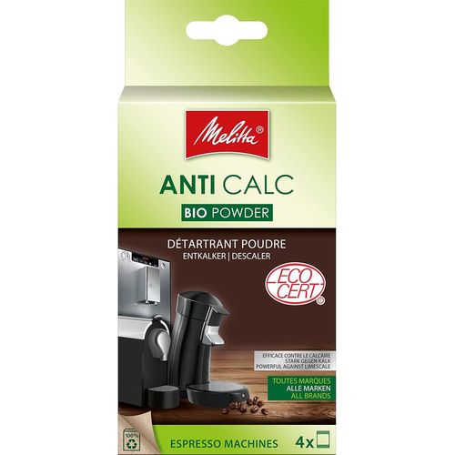 KALANKA-Dtartrant en Poudre Bio, Pour Machines  Caf Automatiques,  Capsules et  Dosettes, 4 x 40g