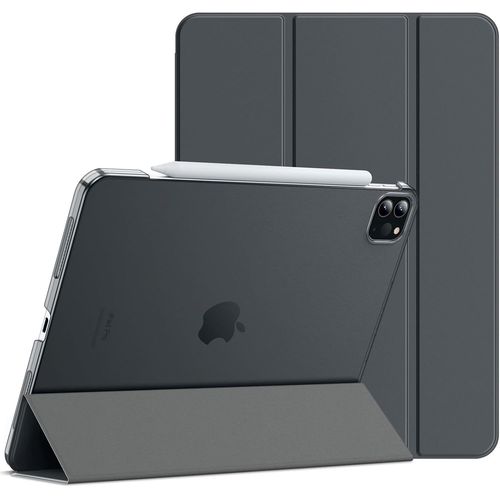 Kalanka-tui Pour Ipad Pro 11 Pouces, Modle 2022/2021/2020/2018, Support La Charge De Pencil, Housse Coque Intelligent Rveil/Sommeil Automatique (Gris Fonc)