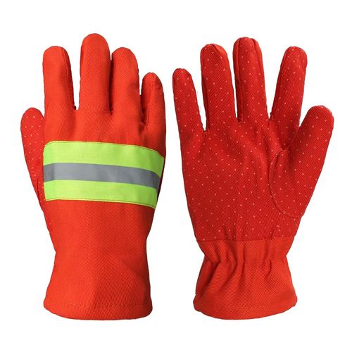 Kalanka-Gants Coupe-Feu Gants De Lutte Contre Incendie Gants De Scurit En Caoutchouc Ignifuges Gants De Protection Chaleur Gants De Soudeur Antidrapant Gants De Jardinage Homme Femme Pour Soudeur
