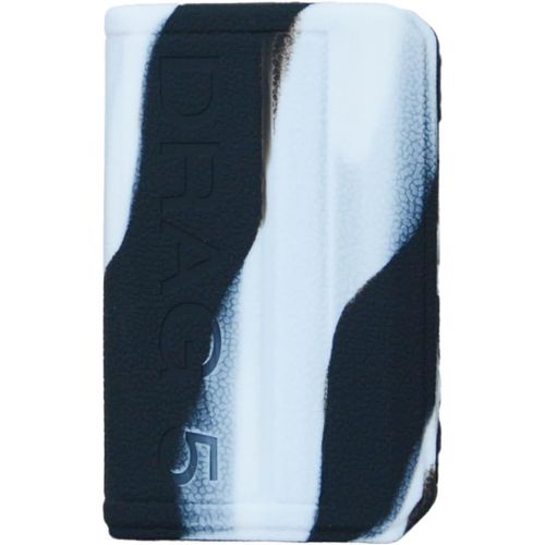 Kalanka-Housse De Protection En Silicone Pour Kit Voopoo Drag 5 Mod (Noir/Blanc)