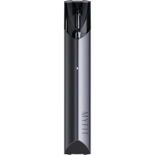 Kalanka : Kalanka-Justfog Myfit Cigarette lectronique Avec Systme Pod 2ml, Coil Mesh, Batterie 900 Mah Avec Port De Charge Type-C (Produit Sans Nicotine) (Charcoal)