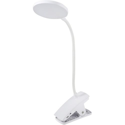 Kalanka-Lampe Loupe  Pince - Lampe De Table Et Lampe De Bureau Rechargeable, Lumire Led Flexible, Col Rglable Et Pince Inclus, Ampoules  Lumire Naturelle Pour La Lecture, La Couture, L'artisanat