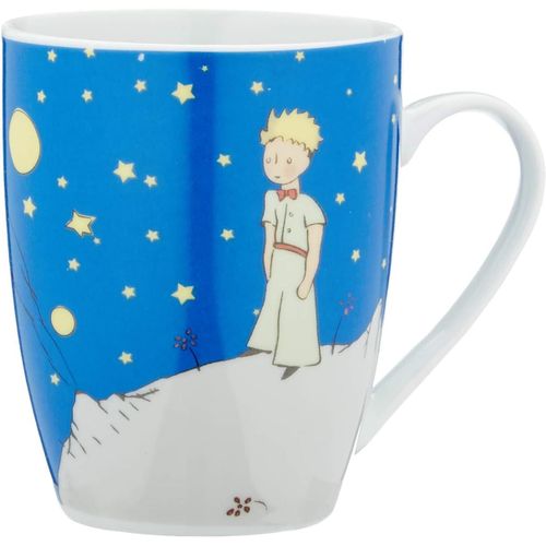 KALANKA-LE PETIT PRINCE Coffret Individuel Mug LPP Nuit Etoile, Cramique, Bleu, 9 cm, 11 x 8 x 11.5 cm