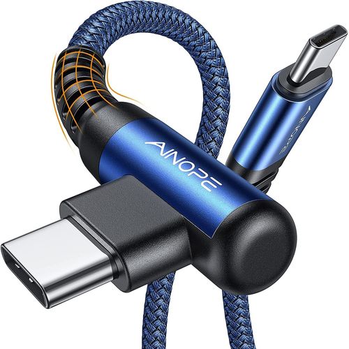 KALANKA-Lot de 2 cbles USB C vers USB C 60 W PD 3.0 3 m + 3 m USB-C - Charge rapide