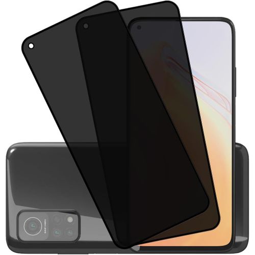 KALANKA-Lot de 2 Verre Tremp pour Xiaomi Mi 10T 5G/10T Pro Anti-Espion Film de Protection D'cran,Duret 9H, Anti-Rayures,Sans Bulles,Anti-Spy Privacy Protecteur Vitre pour Xiaomi 10T 5G/10T Pro