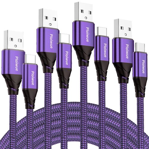 KALANKA-Lot de 4 cbles USB C - 2 m, 2 m, 3 m et 3 m