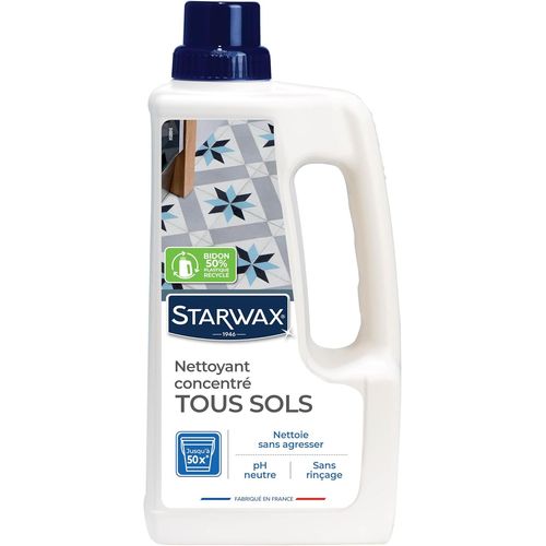 Kalanka-- Nettoyant Concentr Pour Sols Intrieurs - Nettoie Et Dgraisse Tous Les Sols Mats Et Brillants - Sans Rinage - Pour Usage Rgulier - Fabriqu En France - 1l - Jusqu' 50 Nettoyages