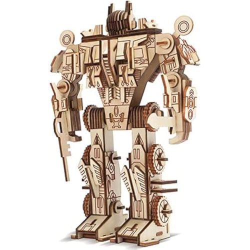KALANKA-Puzzle 3D,Puzzle 3D en Bois,Puzzles Robot 3D,Modle de Robot DIY 3D,Puzzles 3D pour Adultes ou Enfants,Puzzl d'ducation Intellectuelle pour Enfants