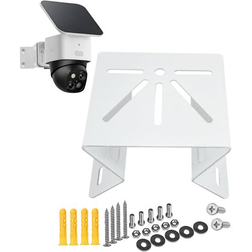 Kalanka-Support D'angle En Mtal Compatible Avec Eufy Security Solocam S340/E30, Eufy 4g Lte Cam S330 Camra, Support Rsistant Pour Camra Ptz, Montage Mural Pour Intrieur Et Extrieur