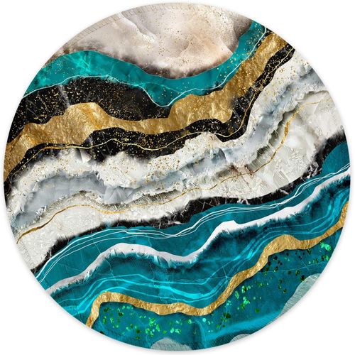 KALANKA-Tapis de Souris avec Bord Cousu, Tapis de Souris de qualit suprieure, textur, impermable, Base en Caoutchouc antidrapant, Accessoires de Bureau,Abstrait Lger Luxe