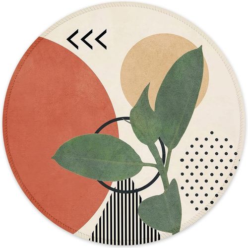 KALANKA-Tapis de Souris avec Bord Cousu, Tapis de Souris de qualit suprieure, textur, impermable, Base en Caoutchouc antidrapant, Accessoires de Bureau,Style Abstrait Moderne