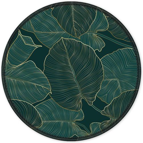 KALANKA-Tapis de Souris avec Bords Cousus, Tapis de Souris de qualit suprieure textur, impermable, antidrapant, Base en Caoutchouc pour Ordinateur Portable, PC - Design Mignon Texture de Paume