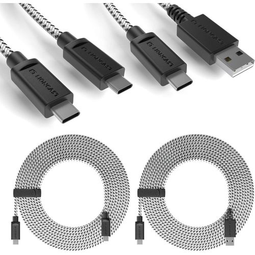 KALANKA-USB-C Cable (2x4m) - PS5 Controller Charging Cable